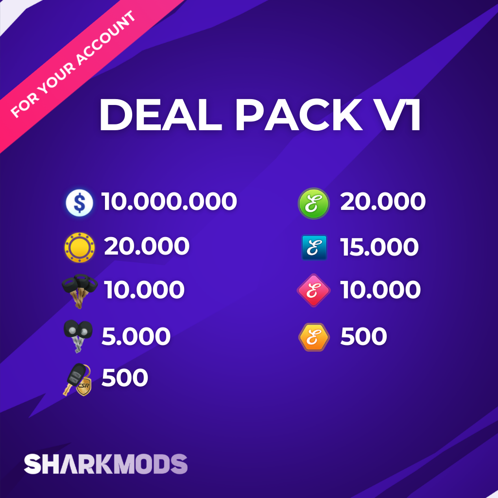 CSR2 MODS - Deal Pack V1